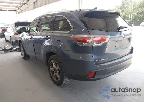 2016 Toyota Highlander Limited Platinum V6 from USA, damaged, VIN 5TDYKRFH9GS180231
